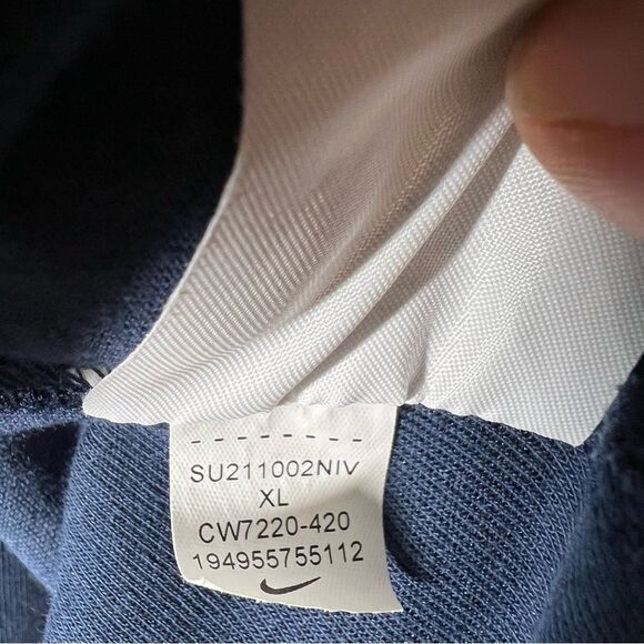 Nike Womens Size XL University of San Diego Volleyball Navy Blue Full-Zip Jacket - Picture 7 of 11